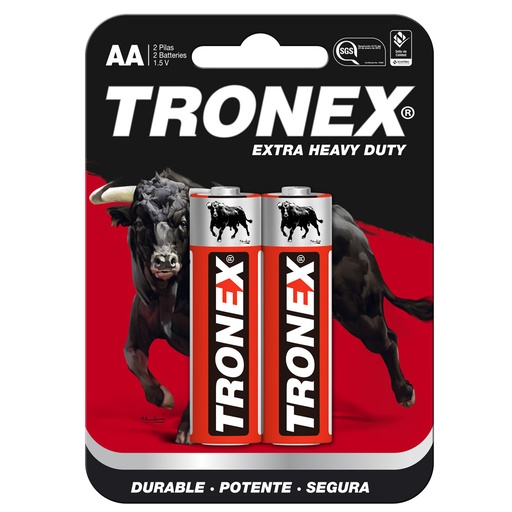 [19106] PILA MANGANESO TRONEX EHD AA BLISTER X2