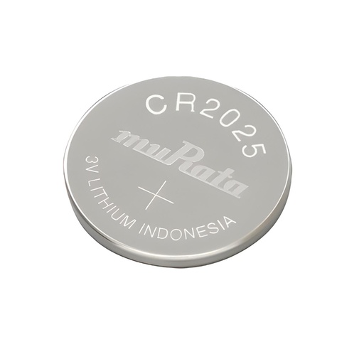 [11876A] PILA MONEDA MURATA LITHIUM 3V CR2025 BLISTER X 5 (PRECIO X UNIDAD)