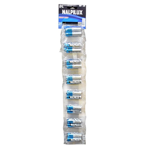 [13848] PILA SENCILLA AA (TIRA X 10) NALPILUX