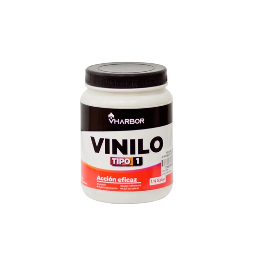 [14560AK] PINTURA VINILO TIPO 1 INTERIOR BLANCO CUARTO(VHARBOR)