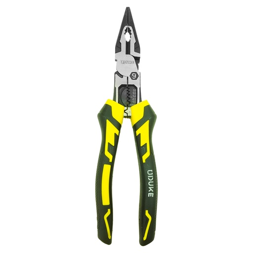 [19937] PINZA MULTIFUNCIONAL PUNTA 9" UDUKE CON PELACABLE (HT2270)