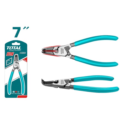 [16520] PINZA SACA PINES CURVA 7" INDUSTRIAL TOTAL (THTJ21804)