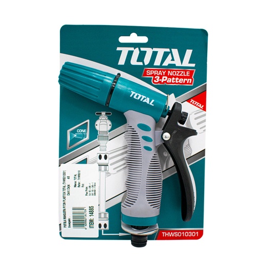 [14885] PISTOLA MANGUERA PITON PLASTICA TOTAL (THWS010301)