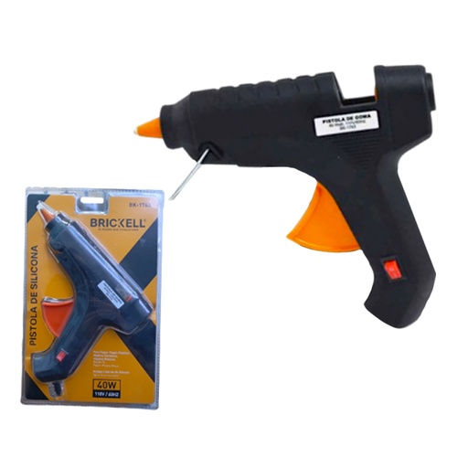 [10924C] PISTOLA SILICONA FINA GRANDE 40W (BK-1763)