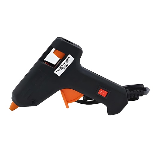 [10923C] PISTOLA SILICONA FINA PEQUENA 20W (BK-1762)