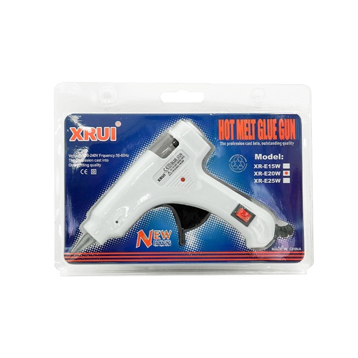 [10923A] PISTOLA SILICONA PEQUENA 20W CON SWICHE (HT80033)