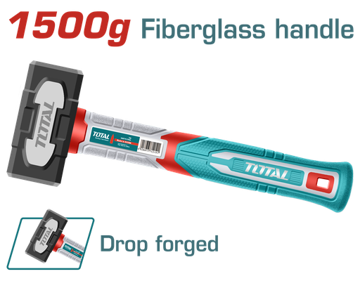 [20590] PORRA 3LB HIERRO MANGO FIBRA VIDRIO SUPER TOTAL (THSTH61500)