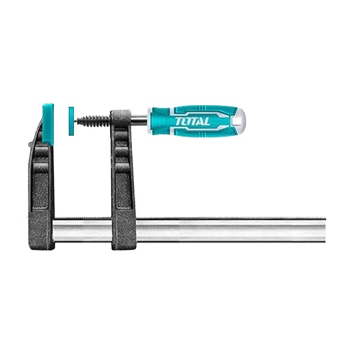 [15434] PRENSA SARGENTO EN F 120X500 MM 20 GRADUABLE INDUSTRIAL TOTAL (THT1321203)