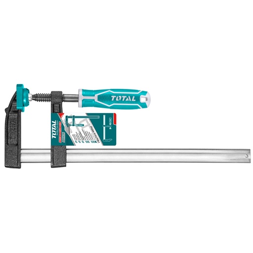 [14788] PRENSA SARGENTO EN F 50X250MM 10" GRADUABLE INDUSTRIAL TOTAL (THT1320503)