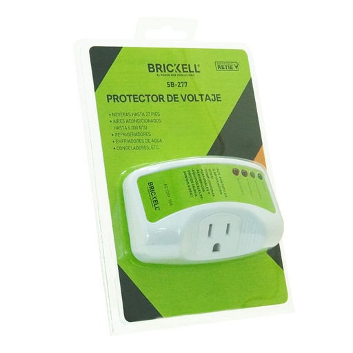 [19491] PROTECTOR PARA VOLTAGE 10AMP 1200W 120V AC BLISTER (SB-277)