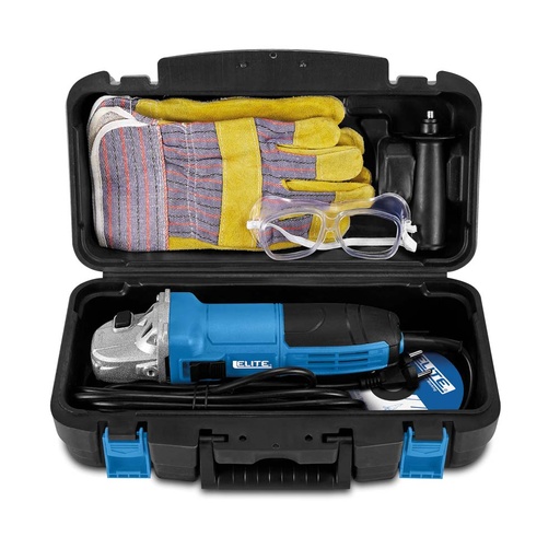 [16738] PULIDORA ELITE DE 4 1/2 800W 11RPM T-PROFESIONAL ESTUCHE PLASTICO (AG1142KIT)