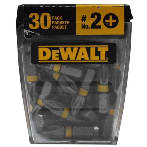 [10180] PUNTAS TALADRO DEWALT X 30 ESTUCHE (JUEGO) (DWA1PH2MF30)