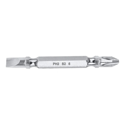 [15289] PUNTAS TALADRO INDUSTRIAL DOBLE PUNTA (+) (-) JUEGO X 10 PZS TOTAL (TAC16HL133)