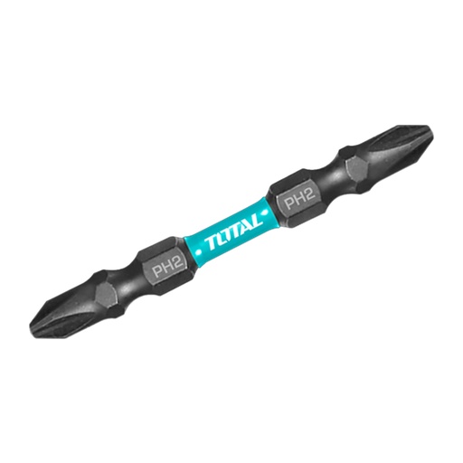 [20944] PUNTAS TALADRO INDUSTRIAL DOBLE PUNTA IMANTADA 65MM (+) (+) JUEGO X 10 PZS INDUSTRIAL SUPER TOTAL (TACIM16PH233)