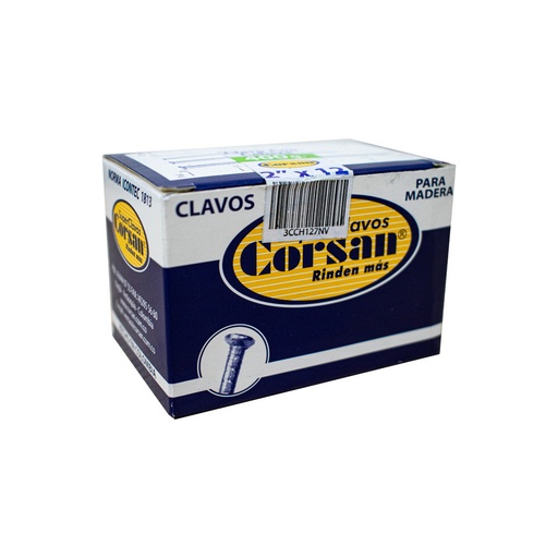 [1878A] PUNTILLA COMUN CON CABEZA 2 CORSAN (400 GR)