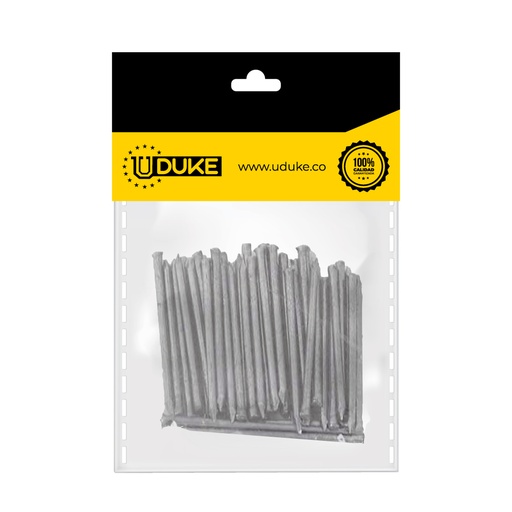 [11131K] PUNTILLA COMUN SIN CABEZA 11/2 PQT X 50 UDUKE