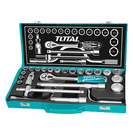 [15352] RACHET CON COPAS 1/2 X 24 PZS INDUSTRIAL TOTAL (THT141253)