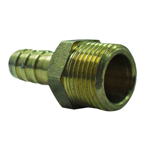 [3636] RACOR GAS MACHO BRONCE 3/8X3/8 (HT20166)