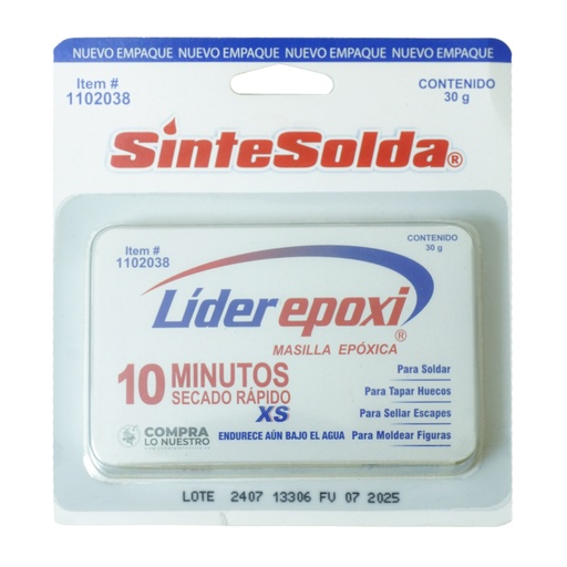 [20898] RALLY PEQUENO SINTECO 30 GRS XS 10 MINUTOS (PAQ 60) (1102038)