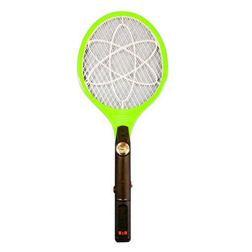 [10900] RAQUETA MATA MOSQUITOS RECARGABLE CON LINTERNA (HT80010)