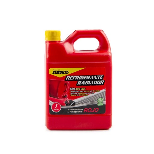 [15966] REFRIGERANTE PARA RADIADOR 1LT ROJO  (108192)