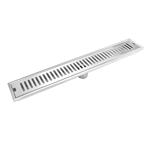 [17830] REJILLA SIFON PISO CORRIENTE ACERO INOXIDABLE  
10x60CM
 UDUKE (HT1592)