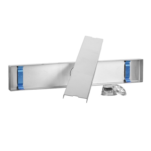 [17836] REJILLA SIFON PISO INVISIBLE ACERO INOXIDABLE 
6.8x40CM UDUKE (HT1598)