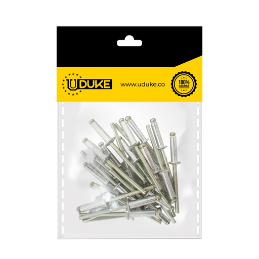 [3818K] REMACHE POP 6-8 (3/16X5/8) NATURAL PQT X 25 UDUKE