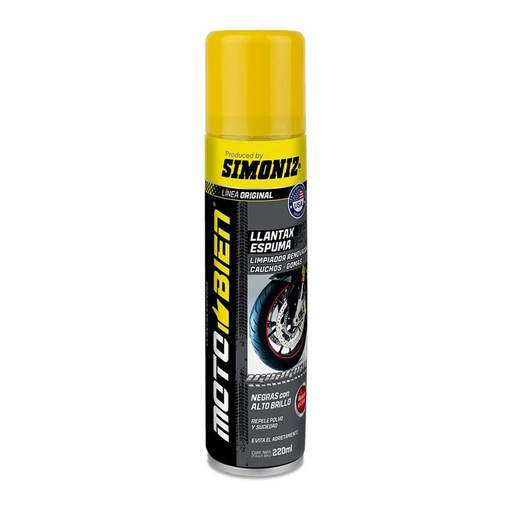 [20639] RENOVADOR DE LLANTAS MOTO BIEN 220ML SIMONIZ (209377)