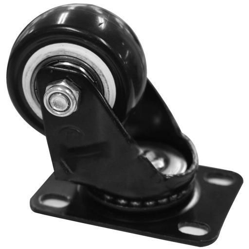 [7888] RODACHINES 1 1/2 PLANO NEGRO PESA GIRATORIO 40MM (INDIVIDUAL) (HT40081)