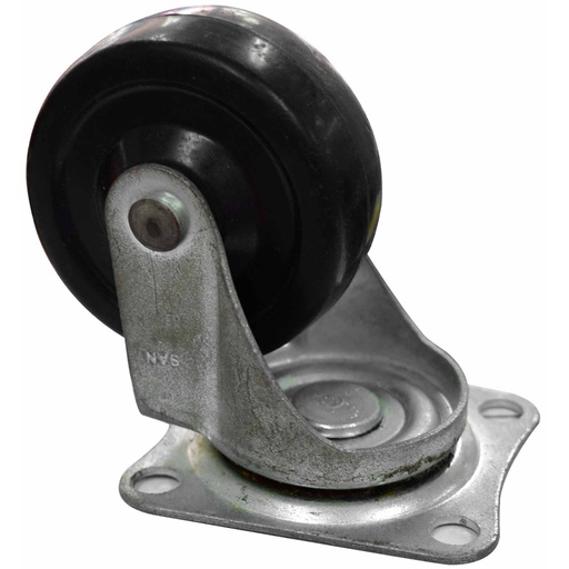 [953] RODACHINES 2 1/2 PLANO NEGRO CAUCHO 65MM 35KG (INDIVIDUAL) (HT40252)