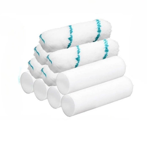 [16594] RODILLO FELPA 4 CON 5 REPUESTOS DE ESPUMA Y 5 DE FELPA TOTAL (THT81121001)