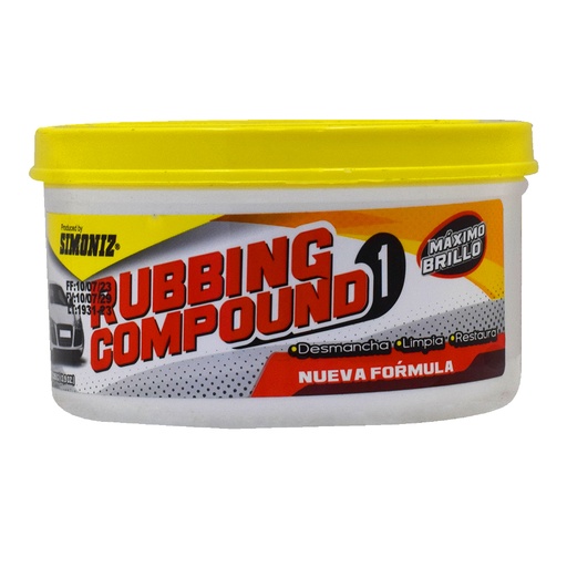[18650] RUBBING COMPOUND 395GR ENVASE PLASTICO SIMONIZ (103336)