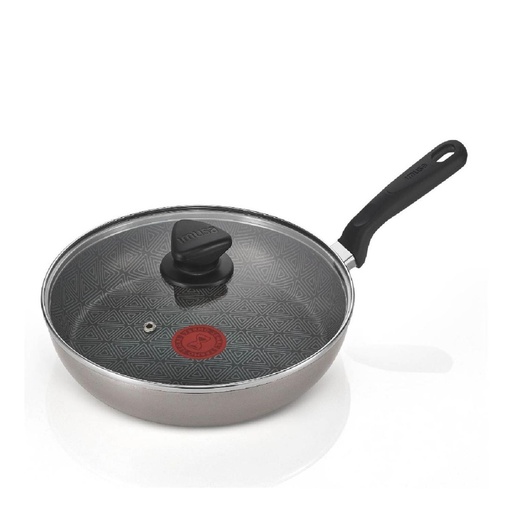 [16827] SARTEN ANTIADHERENTE 24 CM TAPA VIDRIO TALENT IMUSA