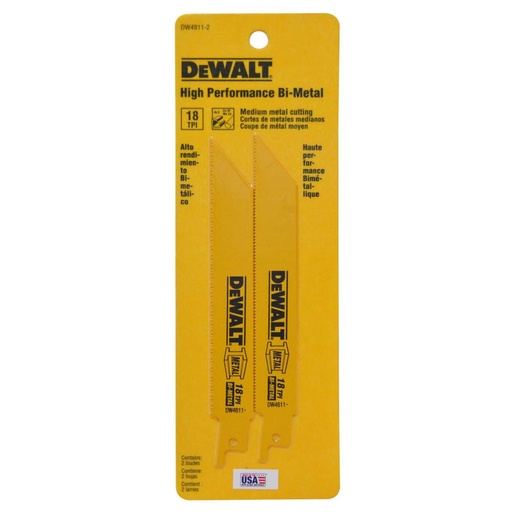 [10473] SEGUETA SIERRA SABLE BI-METAL DEWALT (DW4811-2)