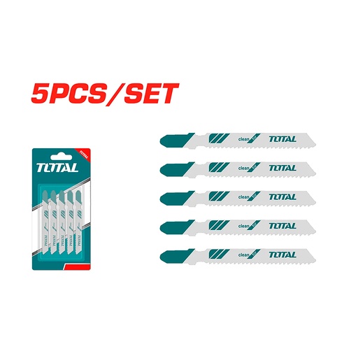[17417] SET DE SIERRA CALADORA  PARA METAL 50MM X 5PCS TOTAL ( TJSBT118B)