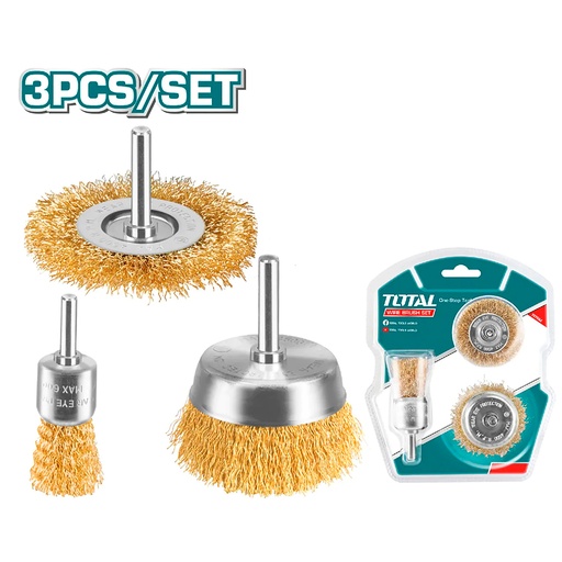 [17391] SETS DE GRATA TALADRO X 3PCS TOTAL (TAC310031)
