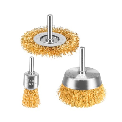 [17391] SETS DE GRATA TALADRO X 3PCS TOTAL (TAC310031)