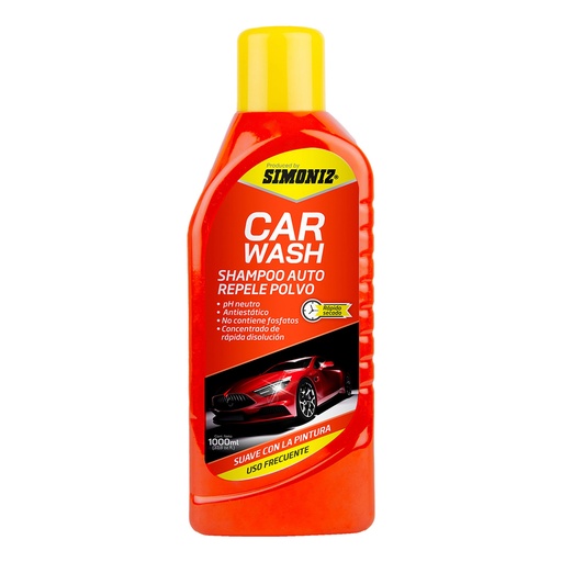 [20641] SHAMPOO CAR WASH AUTO REPELE POLVO 1000ML SIMONIZ (207779)