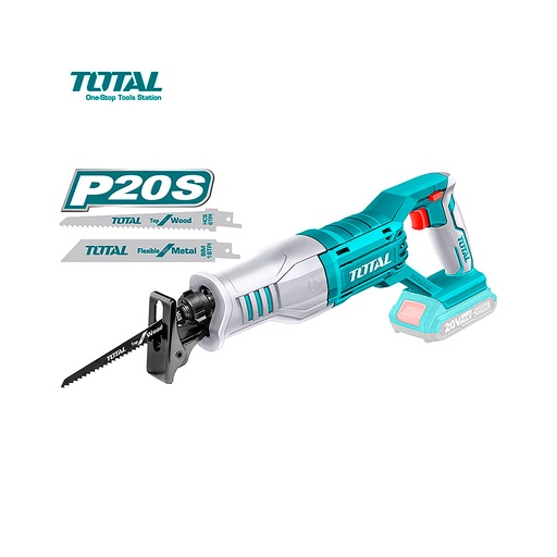 [15083] SIERRA SABLE INALAMBRICA 20V BATERIA Y CARGADOR NO INCLUIDO TOTAL (TRSLI1151)