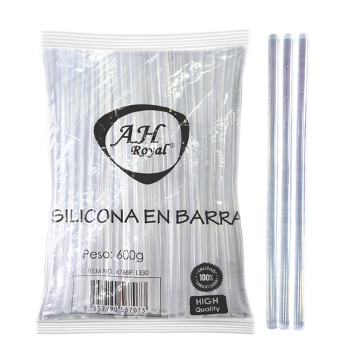 [1572B] SILICONA BARRA DELGADA AH ROYAL 65 BARRAS (600 GMS-21 CMS)