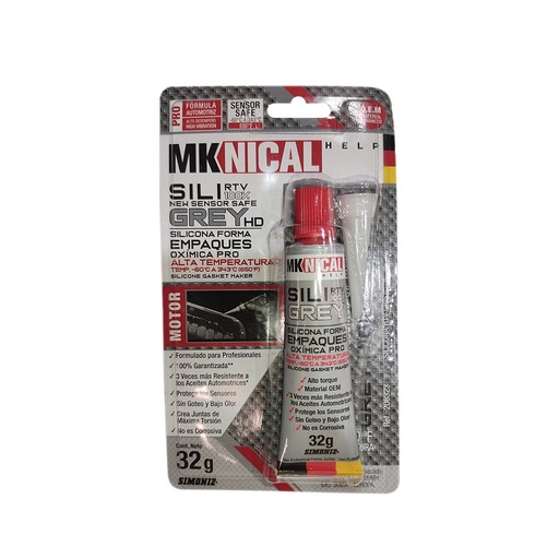 [15998] SILICONA GRAY MEKANICAL HELP OXIMIC 32 GRS (206323)