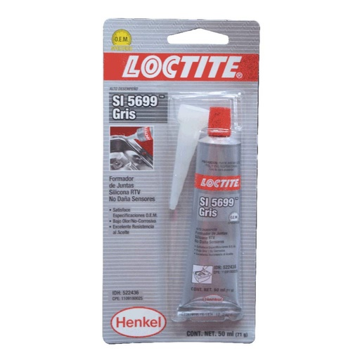 [7001] SILICONA LOCTITE 50 GRIS AUTOMOTRIZ (522436)