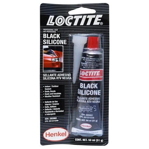 [3192] SILICONA LOCTITE NEGRA X 50ML (285960