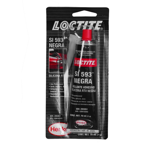 [16124] SILICONA LOCTITE NEGRA X 70ML