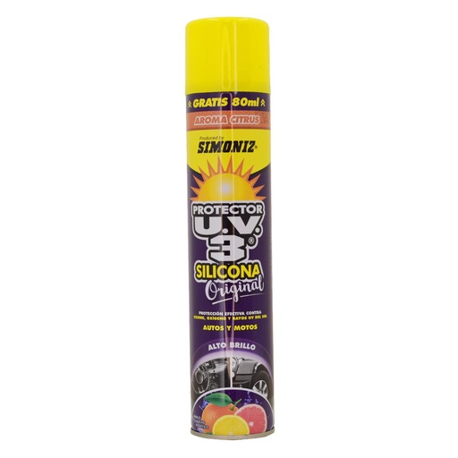 [18653] SILICONA UV3 400ML CITRUS AEROSOL SIMONIZ (103378)