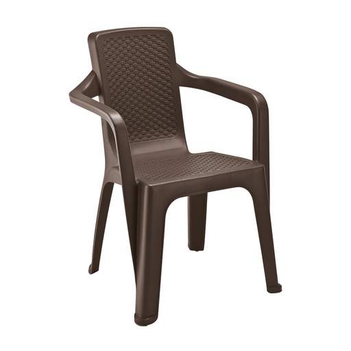 [15894] SILLA ETERNA CON BRAZOS WENGUE RIMAX (7200)