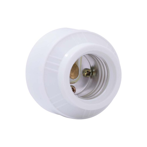 [5094B] SOCKET BAQUELITA 2 PIEZAS BLANCO (106)
