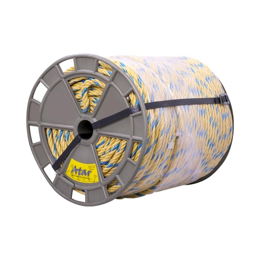 [8415] SOGA EN POLIPROPILENO ATAR 4 CABOS 3/8 (10MM) X 250 MTS( RAF04451)