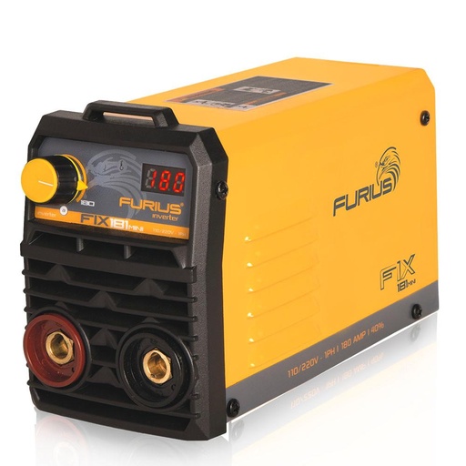 [13766] SOLDADOR INVERSOR DIGITAL MINI 180AMP 110V / 220V FURIUS (FIX181)(FW181)